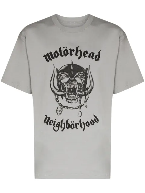 Neighborhood x Motörhead slogan-print T-shirt