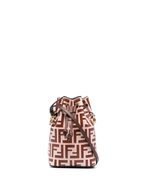 fendi monogram bucket bag