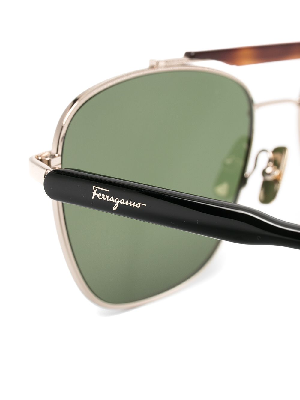 фото Salvatore ferragamo eyewear солнцезащитные очки-авиаторы