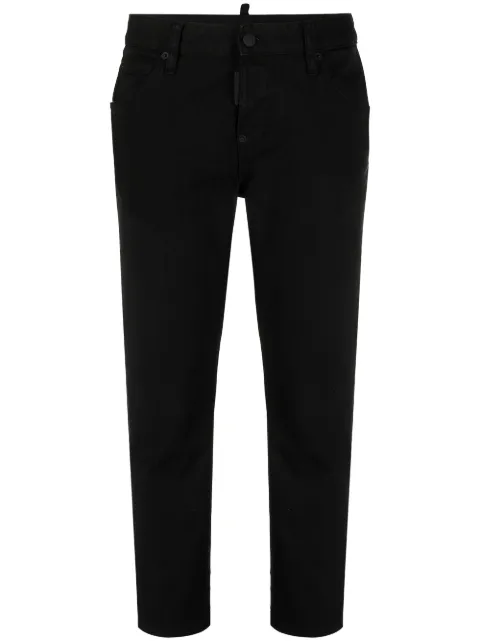DSQUARED2 cropped low-rise jeans