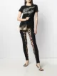 Image 2 of Just Cavalli zebra logo print T-shirt