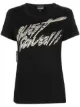 Image 1 of Just Cavalli zebra logo print T-shirt