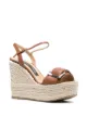 Image 2 of Sergio Rossi Prince wedge sandals