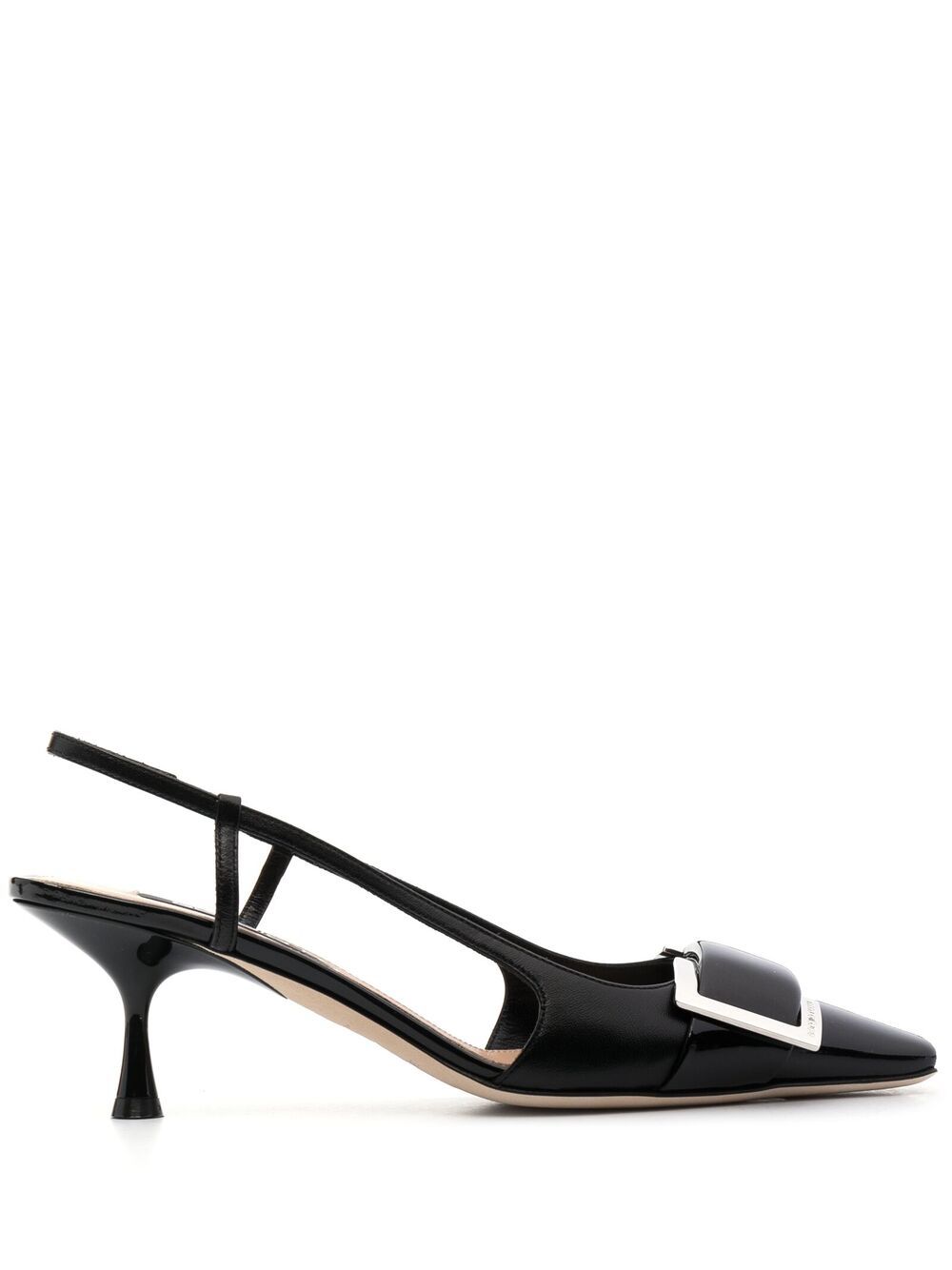 Shop Sergio Rossi SR Twenty leather pumps with Express Delivery - FARFETCH