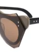 Marni Eyewear geometric-frame sunglasses