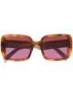 Image 1 of Marni Eyewear oversize square frame sunglases