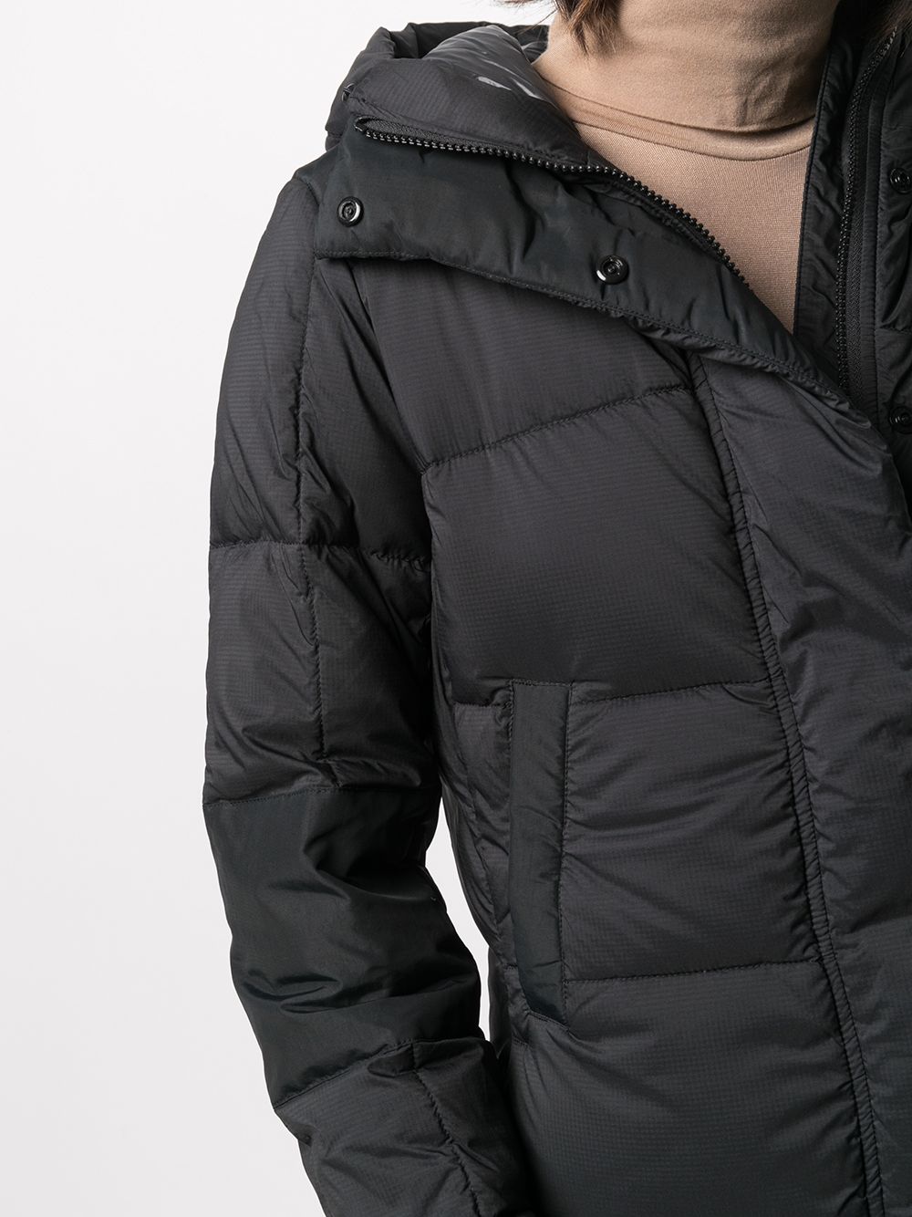 фото Canada goose пуховик allison с капюшоном