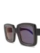 Marni Eyewear stud embellished square frame sunglasses