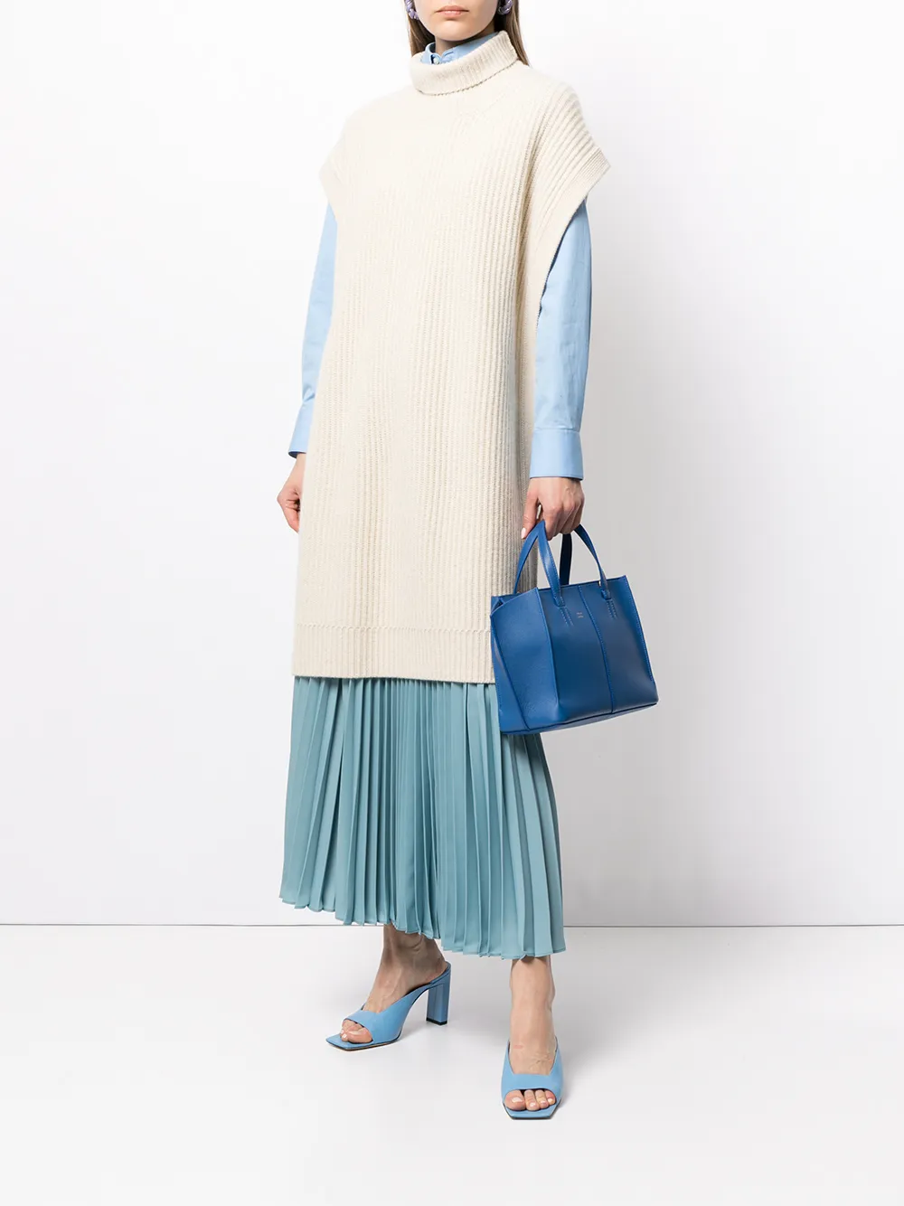 фото Mansur gavriel сумка-тоут на молнии