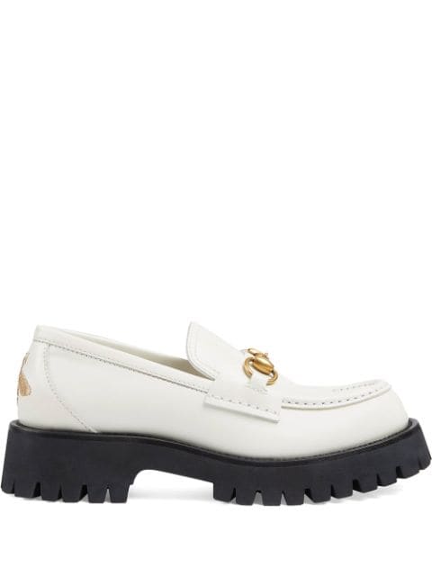 gucci lug sole loafer womens