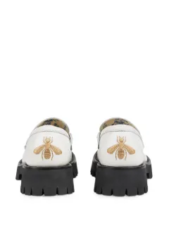 gold gucci baby shoes