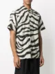Just Cavalli zebra-print short-sleeved shirt