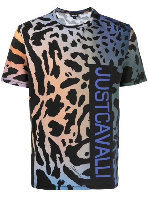 Just Cavalli leopard-print T-shirt