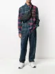 Image 2 of Daily Paper patchwork cotton check shirt