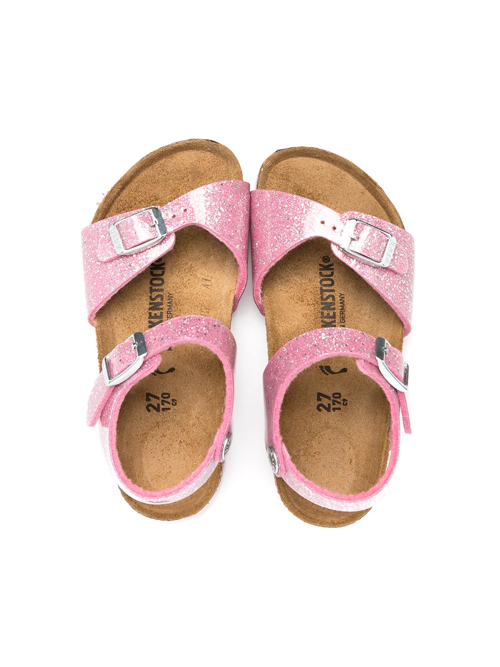 фото Birkenstock kids сандалии с блестками