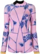 Image 1 of Cynthia Rowley Bowie floral wetsuit