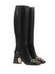 Image 2 of Gucci Horsebit-embellished knee-high boots