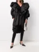 Vaquera ruffle V-neck dress