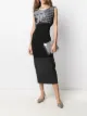 Image 2 of Jean Paul Gaultier Pre-Owned striped print midi dress