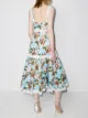 Borgo De Nor Cordeila lace-trim dress