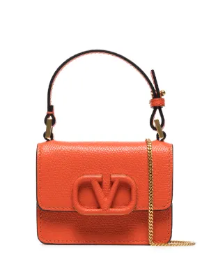 orange valentino bag