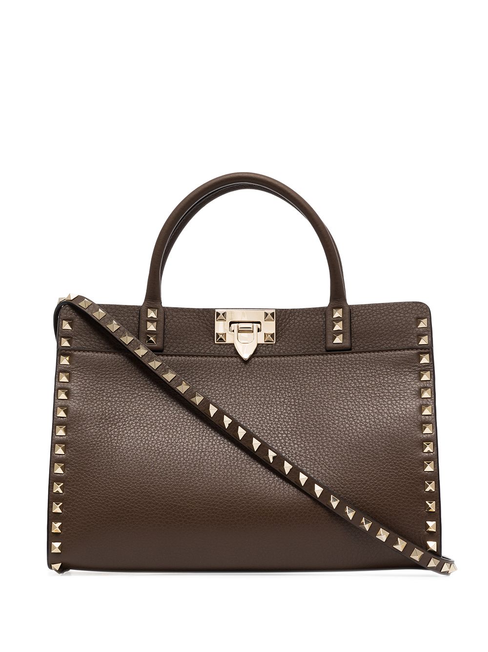 фото Valentino garavani val rockstud tote bag