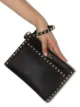 Valentino Garavani клатч Rockstud среднего размера