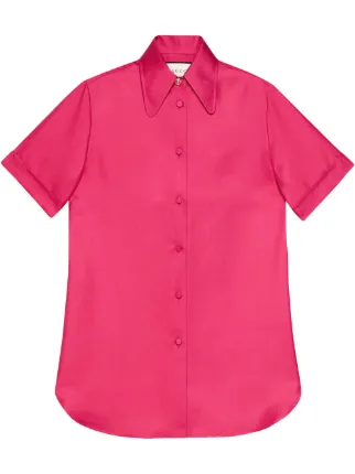 pink gucci button up