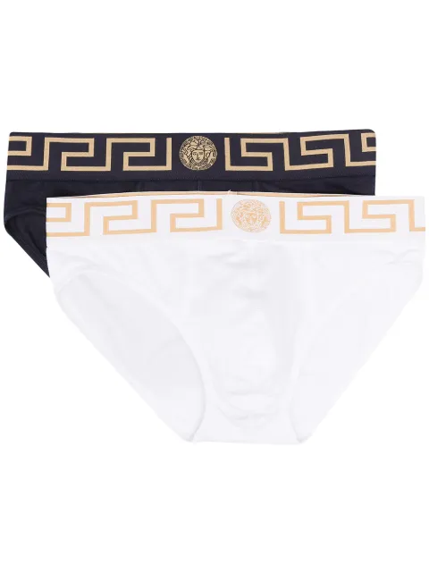 Versace set of two Greca border briefs