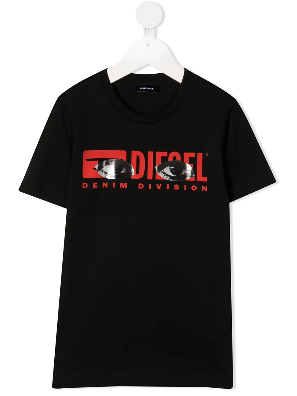 Diesel Kids футболка с круглым вырезом и логотипом
