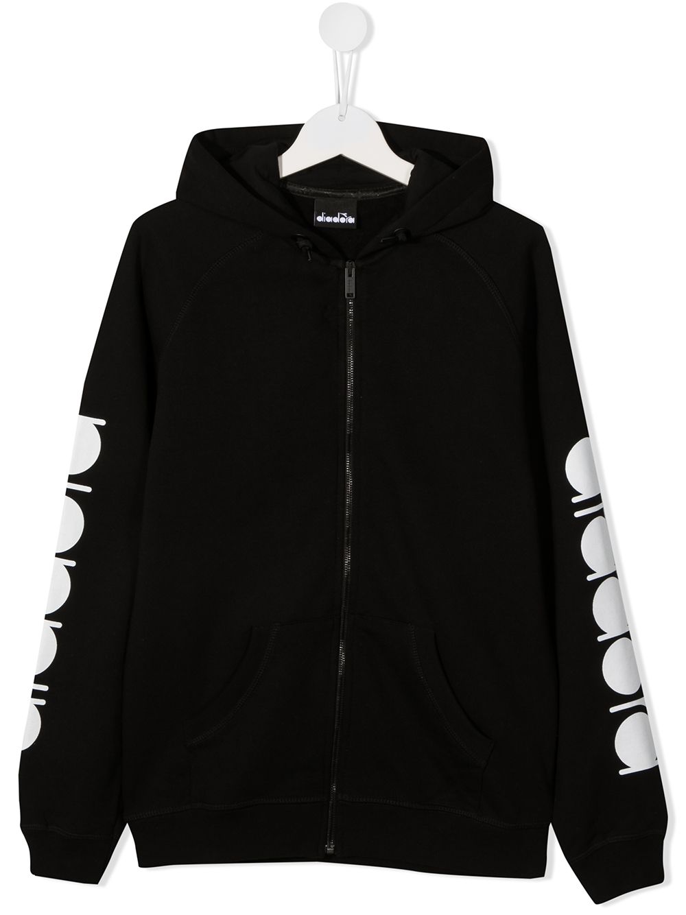 фото Diadora junior logo-print hooded sweatshirt