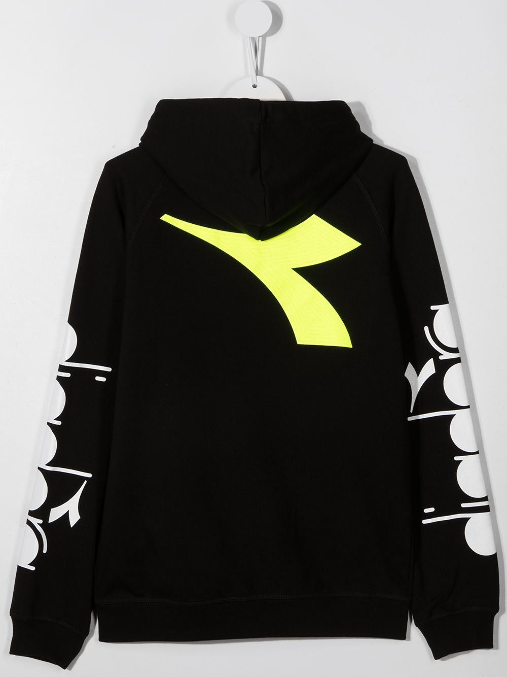 фото Diadora junior logo-print hooded sweatshirt