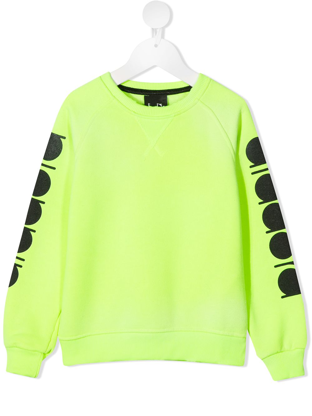 фото Diadora junior sleeve logo print sweatshirt