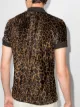 TOM FORD leopard print polo shirt