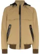 Image 1 of TOM FORD concealed-hood zip-up bomber jacket