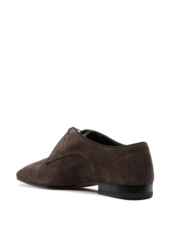 Christian Louboutin lace-up Derby Shoes | Brown | FARFETCH display picture 2