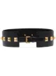 Image 1 of Valentino Garavani Roman Stud leather belt