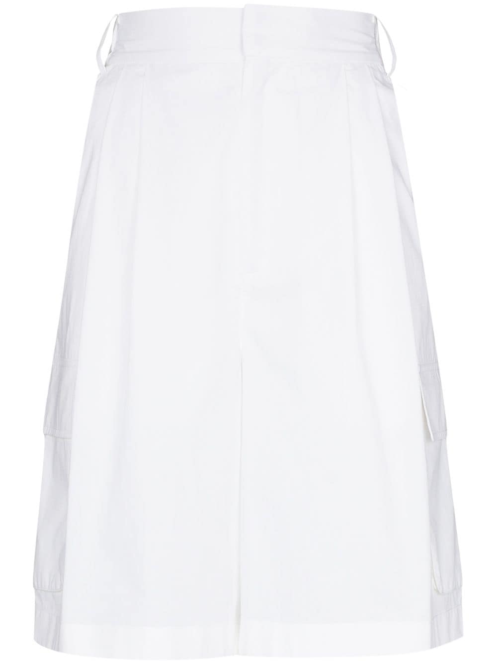 

Tibi high-rise tailored shorts - White