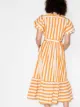 Evi Grintela Chemise midi com estampa de listras