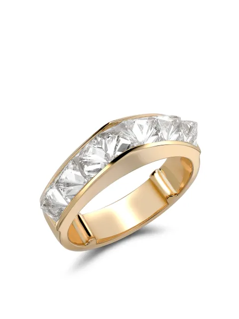 Pragnell 18kt yellow gold RockChic peaked diamond ring