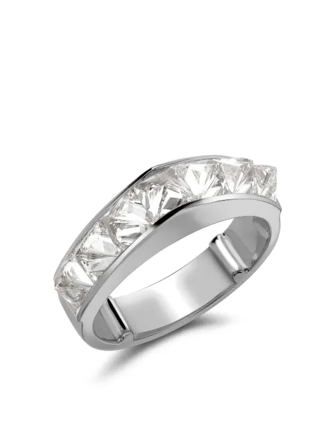 Pragnell 18kt white gold RockChic peaked diamond ring