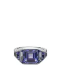 Pragnell 18kt white gold tanzanite Kingdom ring - Silver