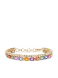 Pragnell Rainbow two-row bracelet - Pink
