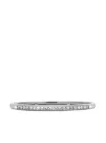 Pragnell 18kt white gold RockChic diamond-embellished bangle - Silver