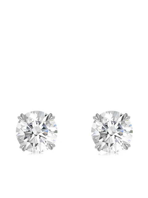 Pragnell aretes Windsor en oro blanco de 18kt con diamante