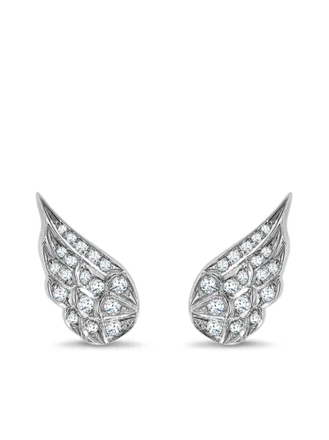 Pragnell 18kt white gold Tiara brilliant-cut diamond earrings