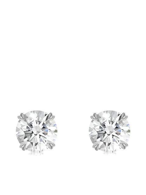 Pragnell 18kt white gold diamond Windsor stud earrings