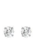 Pragnell 18kt white gold diamond Windsor stud earrings - Silver