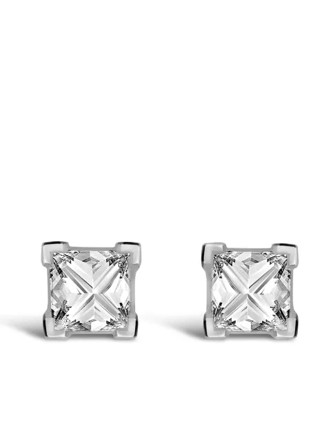 Pragnell  Orecchini RockChic in oro bianco 18kt con diamante 