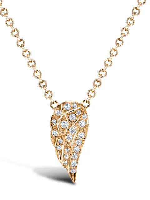 Pragnell 18kt rose gold brilliant cut diamond Tiara pendant